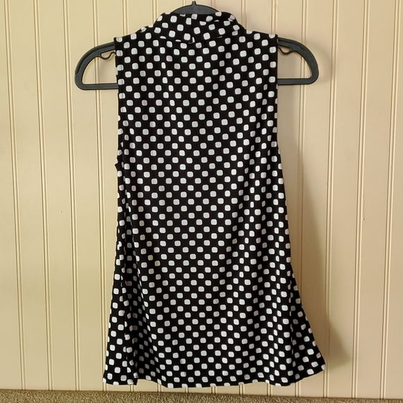 EUC Banana Republic tank top black white XS - Picture 4 of 5